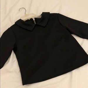 Zara XS collared top, slightly cropped